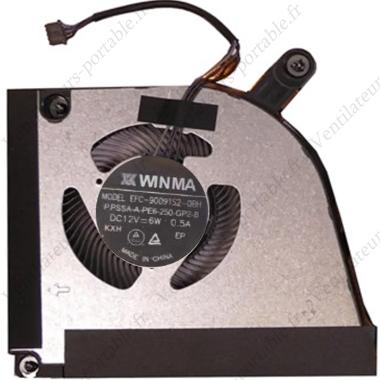 ventilateur Clevo Pe60rnd-s